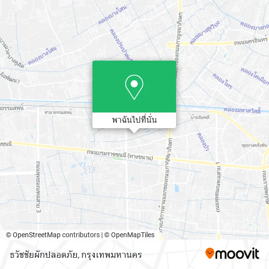 ธวัชชัยผักปลอดภัย แผนที่