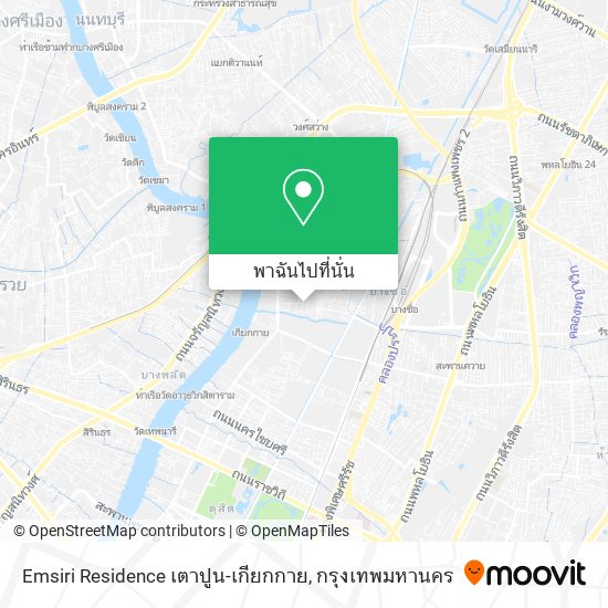 Emsiri Residence เตาปูน-เกียกกาย แผนที่