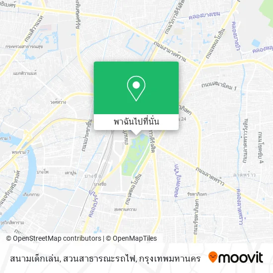 สนามเด็กเล่น, สวนสาธารณะรถไฟ แผนที่