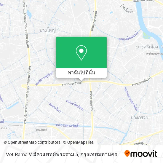 Vet Rama V สัตวแพทย์พระราม 5 แผนที่