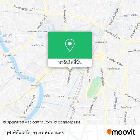 บุฟเฟ่ต์เยสโด แผนที่