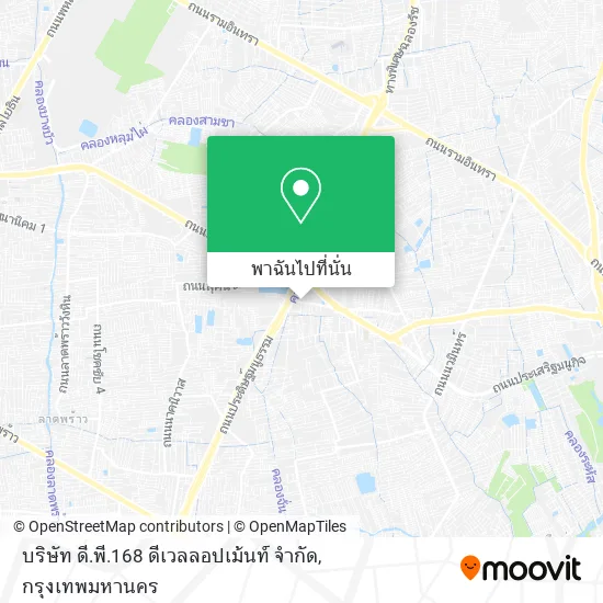 บริษัท ดี.พี.168 ดีเวลลอปเม้นท์ จํากัด แผนที่