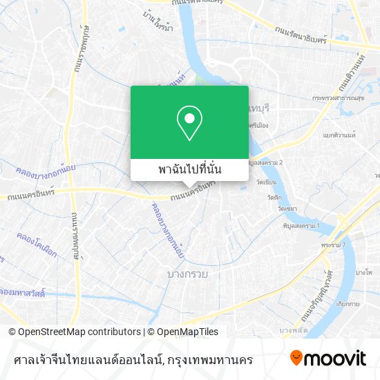 ศาลเจ้าจีนไทยแลนด์ออนไลน์ แผนที่