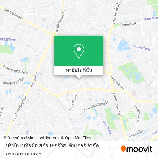 บริษัท เมทัลชีท สตีล เซอร์วิส เซ็นเตอร์ จํากัด แผนที่