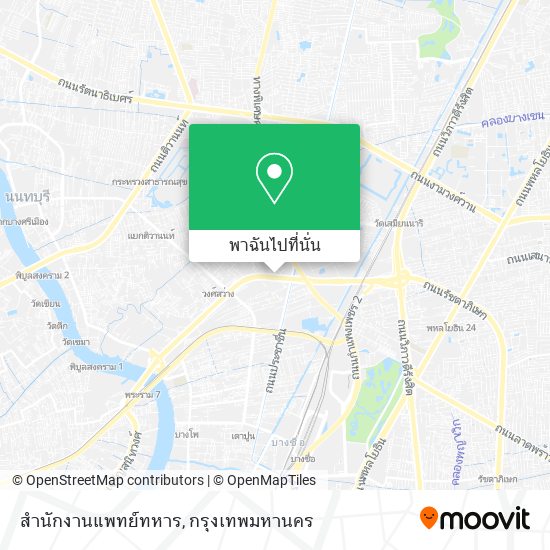 สำนักงานแพทย์ทหาร แผนที่