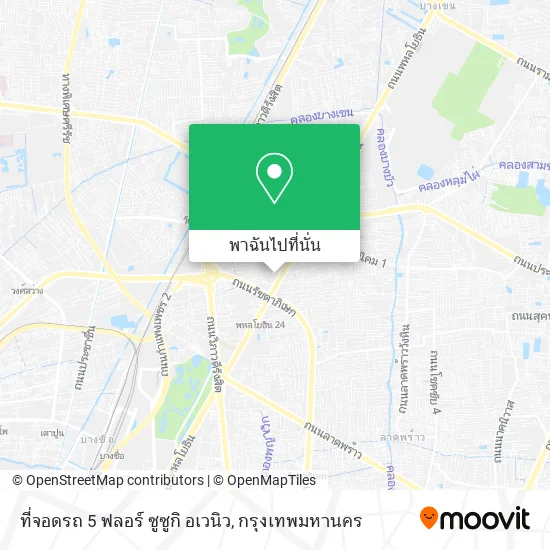 ที่จอดรถ 5 ฟลอร์ ซูซูกิ อเวนิว แผนที่