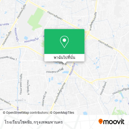 โรงเรียนโชคชัย แผนที่