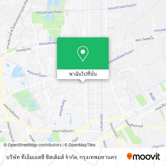 บริษัท ทีเอ็มเอสซี ซิสเต็มส์ จำกัด แผนที่