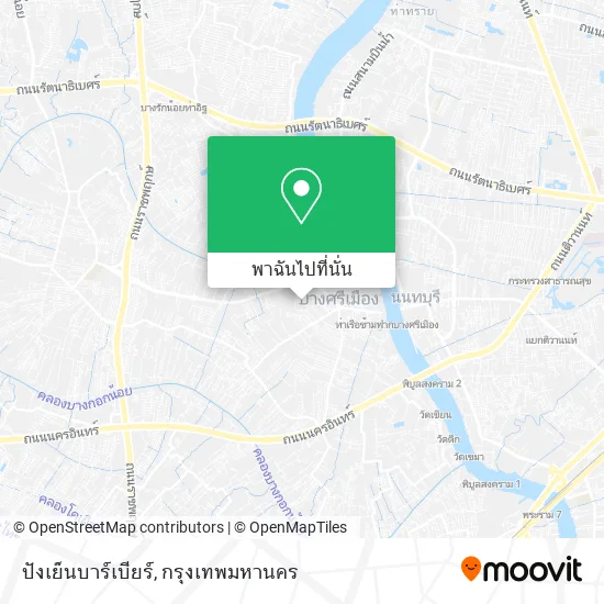 ปังเย็นบาร์เบียร์ แผนที่