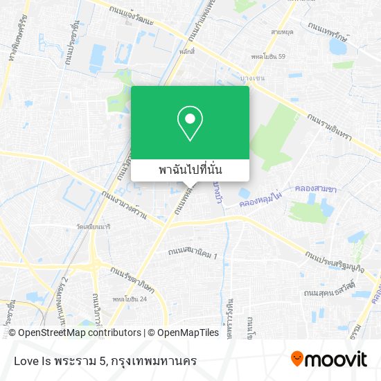 Love Is พระราม 5 แผนที่