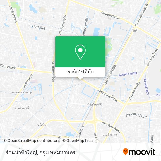 ร้านนำ้ป้าใหญ่ แผนที่