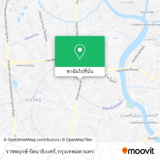 ราชพฤกษ์-รัตนาธิเบศร์ แผนที่