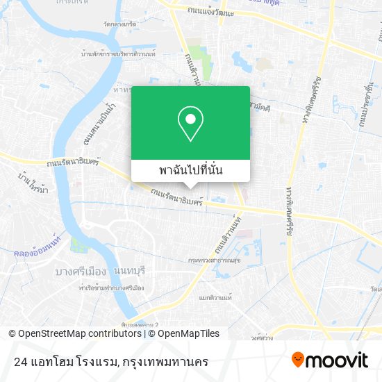 24 แอทโฮม โรงแรม แผนที่