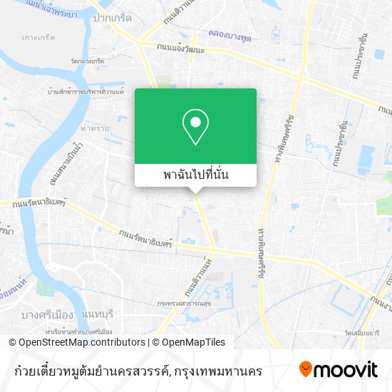 ก๋วยเตี๋ยวหมูต้มยำนครสวรรค์ แผนที่