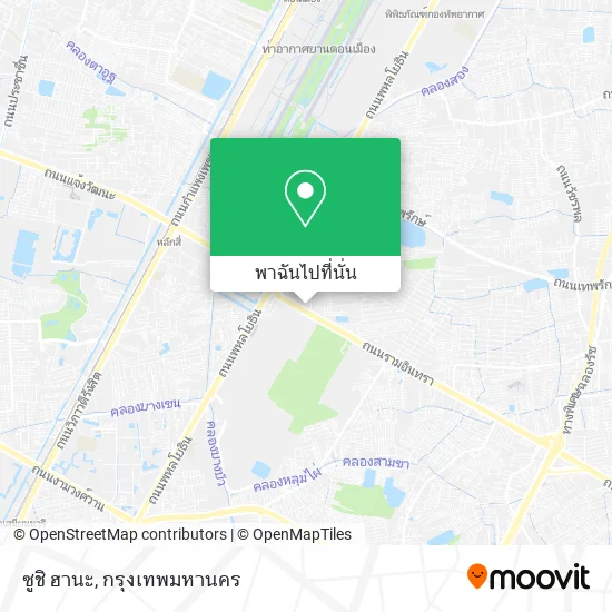 ซูชิ ฮานะ แผนที่