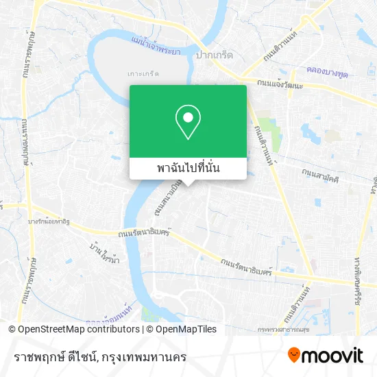 ราชพฤกษ์ ดีไซน์ แผนที่