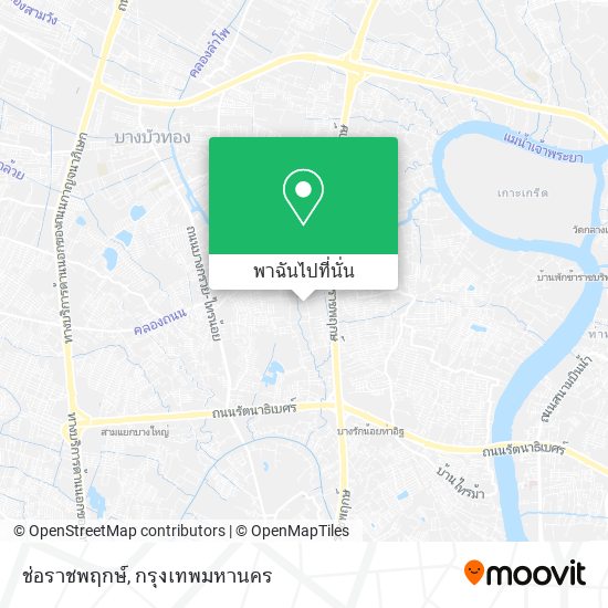 ช่อราชพฤกษ์ แผนที่