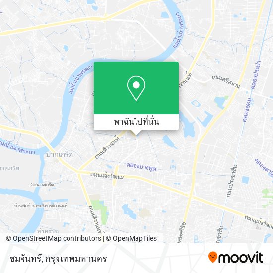 ชมจันทร์ แผนที่