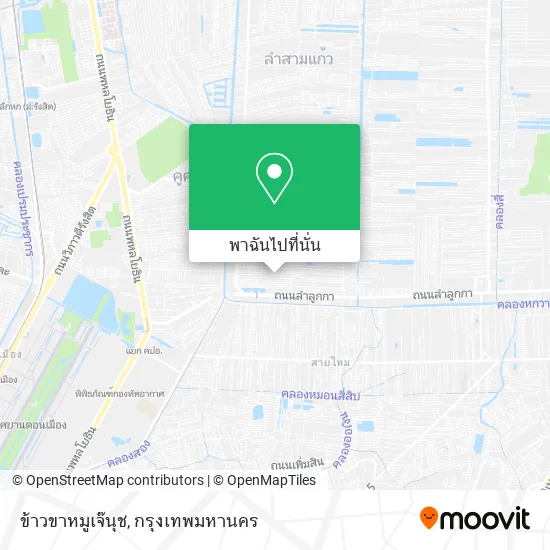 ข้าวขาหมูเจ๊นุช แผนที่