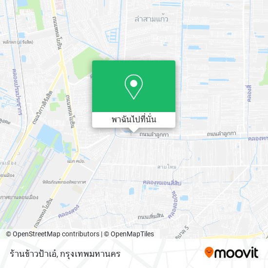 ร้านข้าวป้าเอ๋ แผนที่