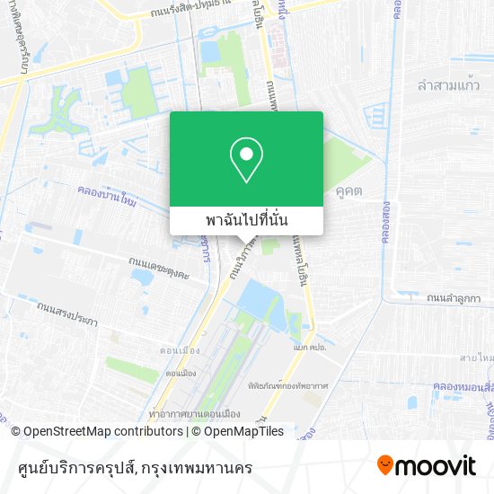 ศูนย์บริการครุปส์ แผนที่