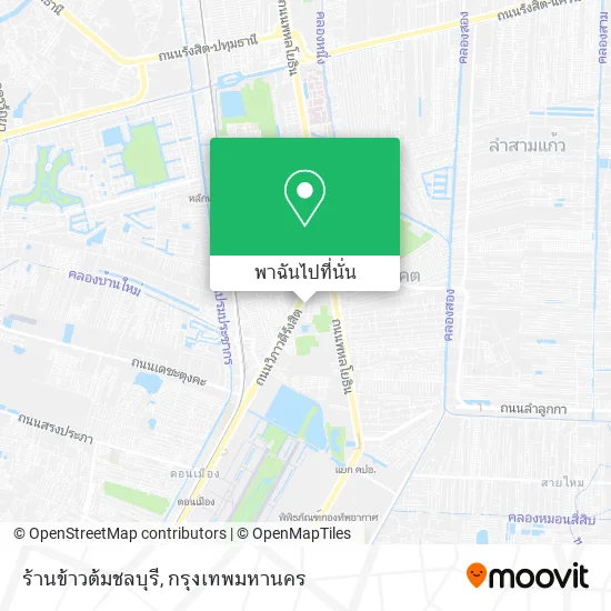 ร้านข้าวต้มชลบุรี แผนที่