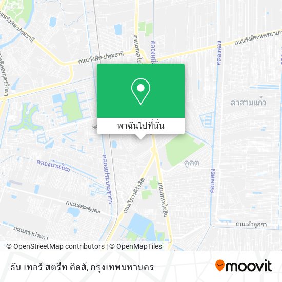 ธัน เทอร์ สตรีท คิดส์ แผนที่