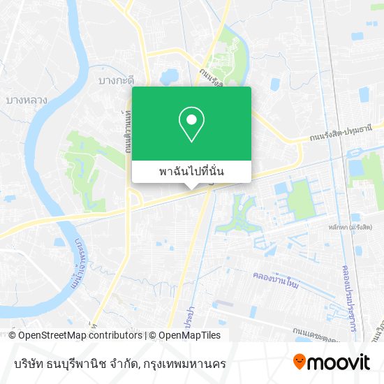 บริษัท ธนบุรีพานิช จำกัด แผนที่