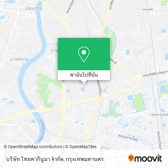 บริษัท ไทยคากินูมา จำกัด แผนที่