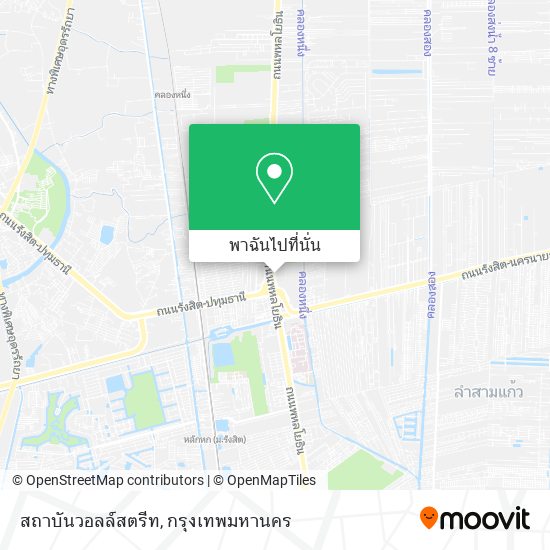 สถาบันวอลล์สตรีท แผนที่