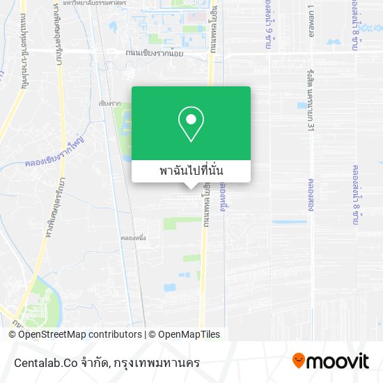 Centalab.Co จํากัด แผนที่