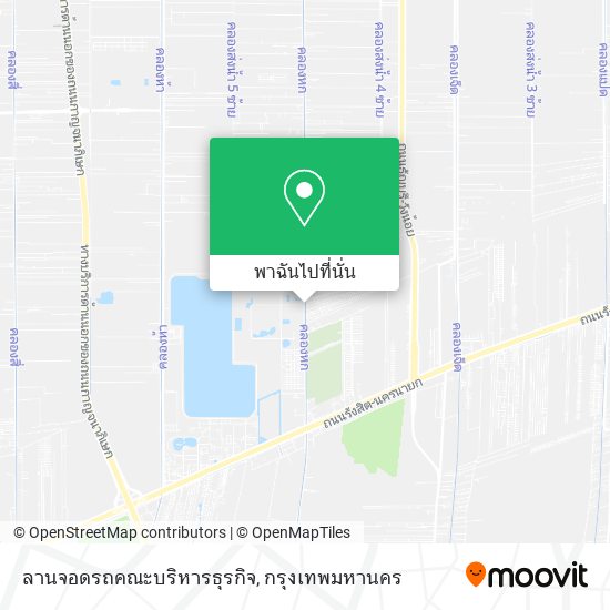 ลานจอดรถคณะบริหารธุรกิจ แผนที่