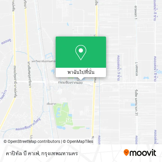 คาปิทัล บี คาเฟ่ แผนที่