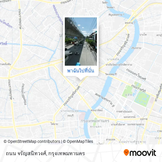 ถนน จรัญสนิทวงศ์ แผนที่