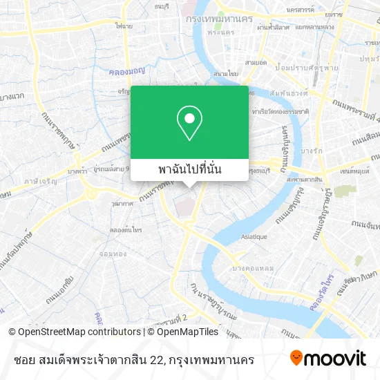 ซอย สมเด็จพระเจ้าตากสิน 22 แผนที่
