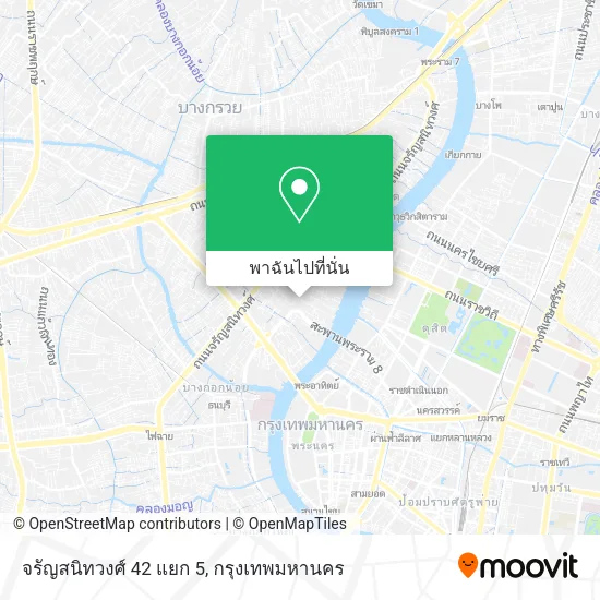 จรัญสนิทวงศ์ 42 แยก 5 แผนที่