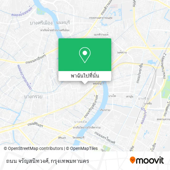 ถนน จรัญสนิทวงศ์ แผนที่