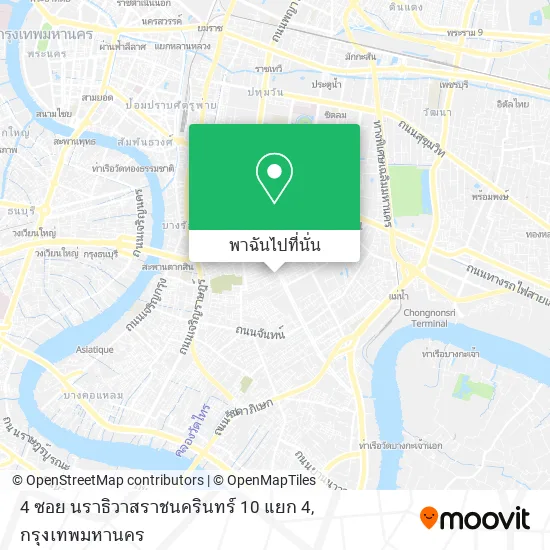 4 ซอย นราธิวาสราชนครินทร์ 10 แยก 4 แผนที่