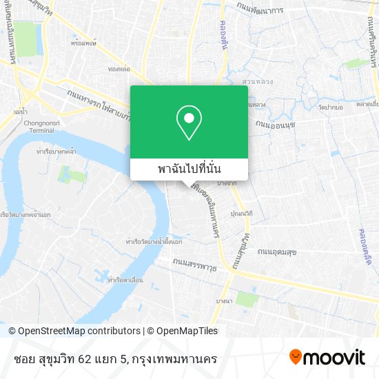 ซอย สุขุมวิท 62 แยก 5 แผนที่