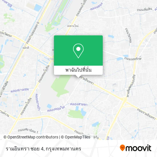 รามอินทรา ซอย 4 แผนที่
