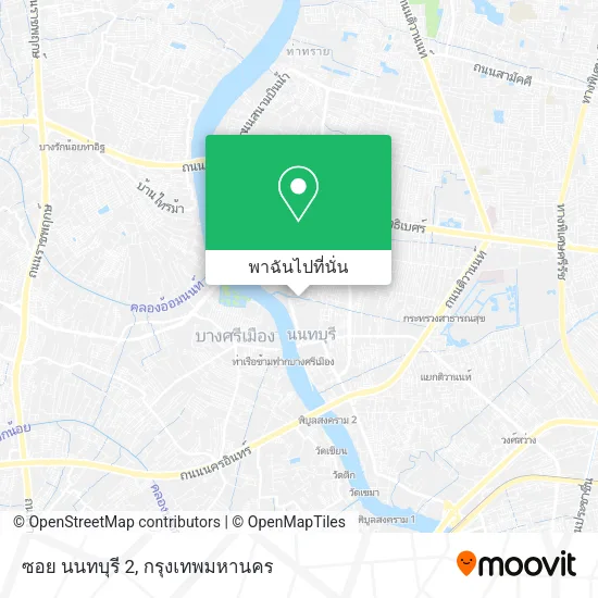 ซอย นนทบุรี 2 แผนที่