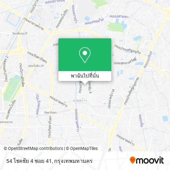 54 โชคชัย 4 ซอย 41 แผนที่