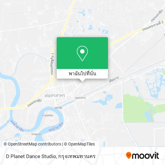 D Planet Dance Studio แผนที่