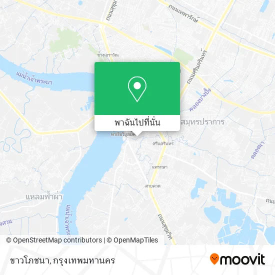 ขาวโภชนา แผนที่