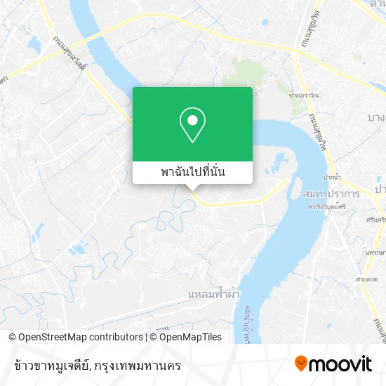 ข้าวขาหมูเจดีย์ แผนที่