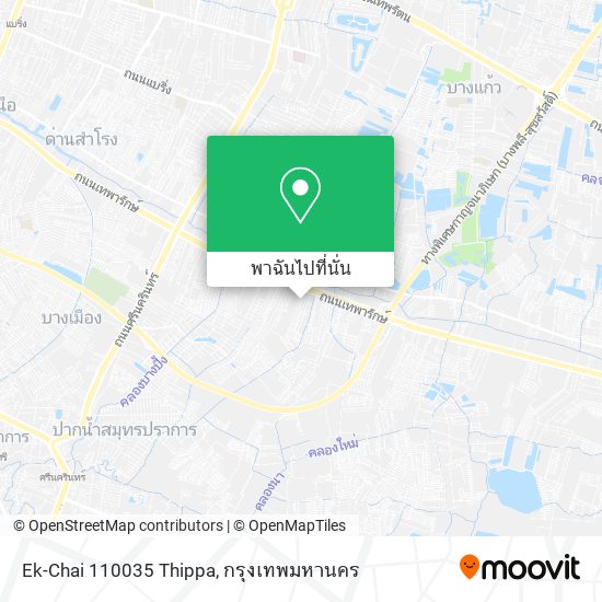 Ek-Chai 110035 Thippa แผนที่