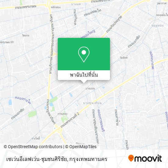 เซเว่นอีเลฟเว่น-ชุมชนศิริชัย แผนที่