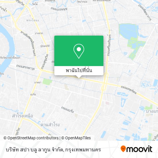 บริษัท สปา บลู ลากูน จำกัด แผนที่