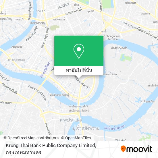 Krung Thai Bank Public Company Limited แผนที่