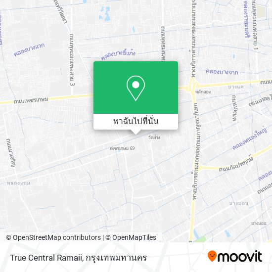 True Central Ramaii แผนที่